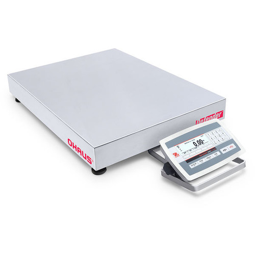 Multifunctional Scale D52 for Standard Industrial Applications, 500 lb Capacity, Stainless Steel Indicator, 115 V